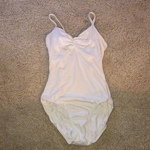 Mirella White leotard